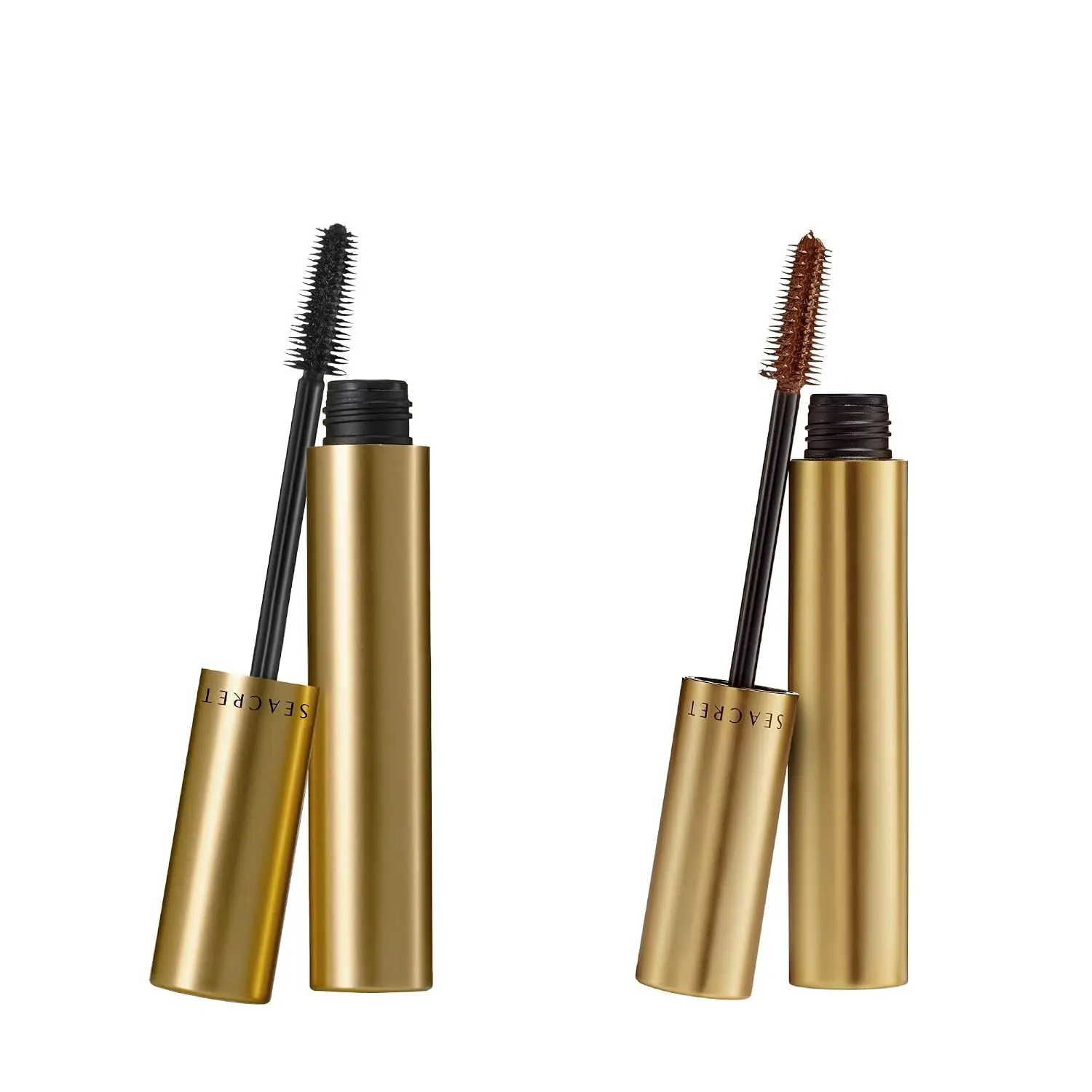 SEACRET Minerals Volume Length Tubing Mascara Black and Brown, 0.28 oz / 8 g, 2-Piece Set