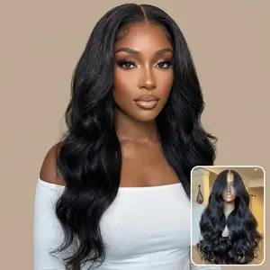 LUMA Veralux 26" Long Wavy Lace Front Wig for Women – Heat Resistant Synthetic Big Wave with Natural Hairline, Glueless HD Lace, 180% Density, Beach Wave Style – Daily/Cosplay Use