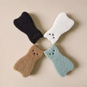 4pcs/set Cute Cat Sponge Wipers 4-Piece Set - Thickened Dish Sponges Dishwasher and Cleaning Tools for Household Kitchen Use