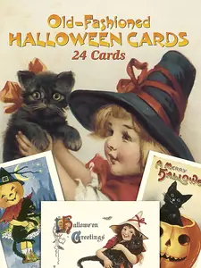Old-Fashioned Halloween Cards: 24 Cards (Dover Postcards)