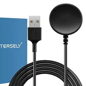 T Tersely Samsung Galaxy Watch 7/6/5/4 Series 10w Fast Charging Cable, 1 Meter USB Charger for 40-47mm Models, Durable Replacement Accessory