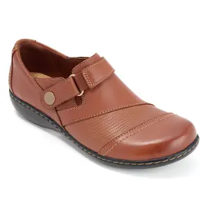 Clarks Collection Leather Slip-Ons - Ashland Gem