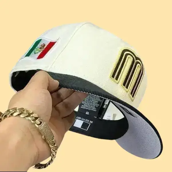 Trendy Mexican Heritage Snapback Cap | High-Quality Letter M Embroidered Fashion Hat