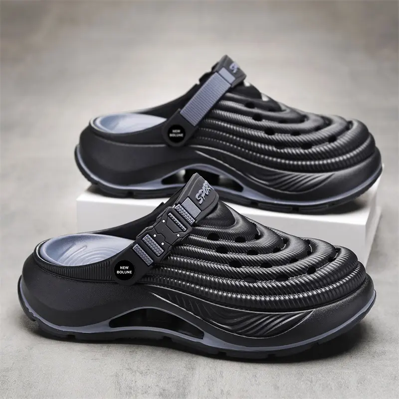 Summer Women’s And Men's clogs—outdoor thick-soled, non-slip, odor-resistant, durable, quick-drying, soft beach sandals.cushioned sole; youthful energetic riverside style;care and outdoor use; women' s shoes. Quick-Dry SoftBeach Unisex Sandals