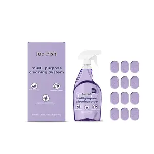 Jue Fish Multi-Functional Cleaner Easily Cleans Grease And Stains On Kitchen Stoves And Kitchenware. Multi-Effect Cleaner