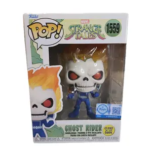 Funko Pop Glow-in-the-Dark Ghost Rider #1559 Marvel Strange Tales Entertainment Earth Exclusive