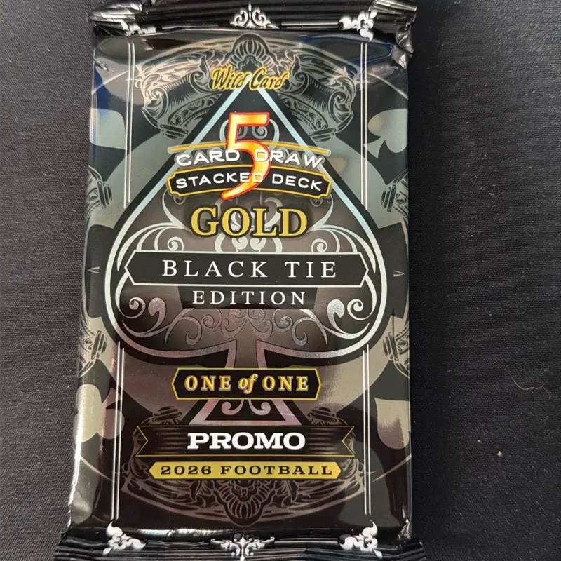 Single-Pack Wild Card 5-Card Draw Poker Game Set