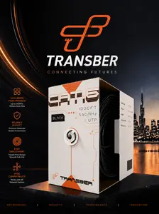 Transber 1000ft CAT6 Ethernet Cable - 10Gbps, 550Mhz