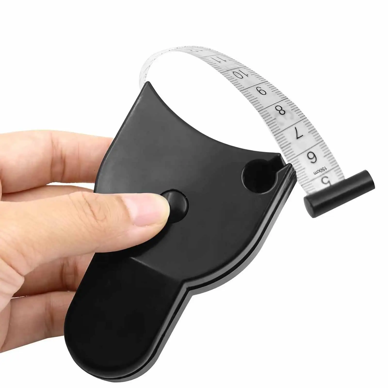 Y-shaped Handle Telescopic Tape Measure, Portable Tape Measure Ergonomically Designed for Precise Measurement of Fitness Waist and Arms, Professional