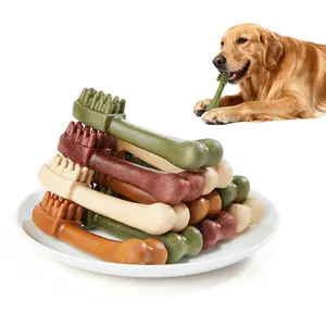 PawFirst Dental Chews for Medium/Large Dogs – Toothbrush-Shaped Chew Sticks for Teeth Cleaning, Plaque & Tartar Removal, and Fresh Breath – 26 oz. Pack (16 Treats)