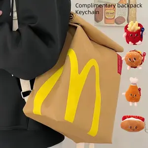 2026 Back-to-School Season Cute and Charming Classic Vintage Canvas Backpack Adjustable Straps Spacious Interior Versatile for School Shoulder or Crossbody Use