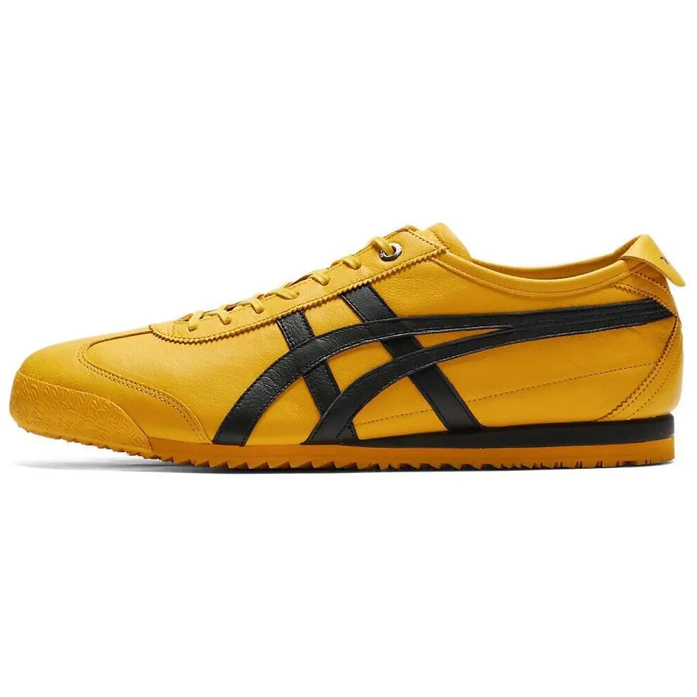 Onitsuka Tiger Mexico 66 SD Kill Bill Yellow Midsole 2024 Retro Sneakers Unisex Black 1183A872-752