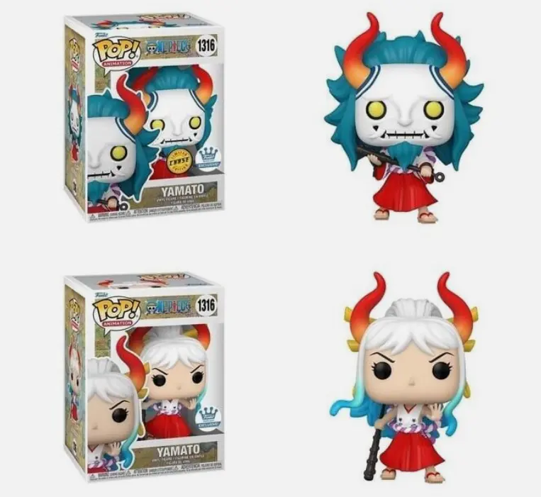 Funko Pop! 1316 Yamato One Piece Limited Edition Chase + Common Bundle Fig