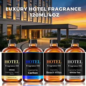 Hotel Essential Oils Ritz-Carlton, My Way, Beach Villas, White Tea, Capri Brezza Natural Fragrance Oils for Diffuser Humidifiers Pleasant Fragrant