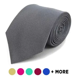 Microfiber Poly Woven Tie – 32 Colors | 100% Polyester