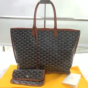 Pre-owned Goyard Leather Shoulder Bags 7.8'' R3589 Shoulder Bag C10903096558 0313 T1 Chloe