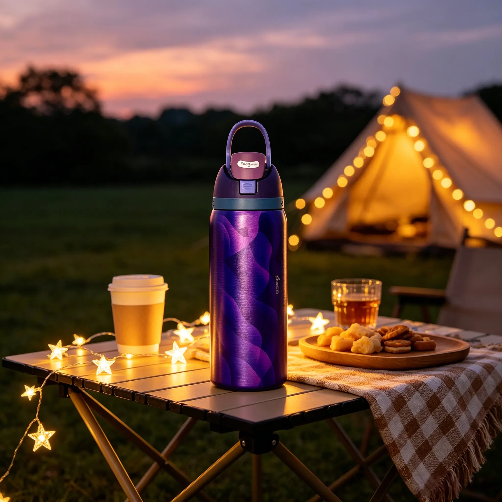 Owala 32oz Stylish Iridescent Purple Swirl Print FreeSip Water Bottle - Multi-tone Purple-Blue Flip Lid, Portable Leakproof Travel Flask, Anti-Scalding, Explosion-Proof, Heat-Resistant Insulated Stainless Steel, Keeps Ice Cold 24 Hours for School/Gym