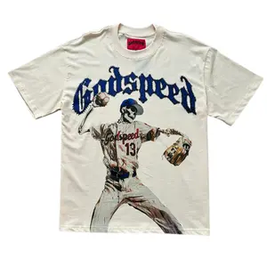 God Speed  Graphic Cotton T-Shirt