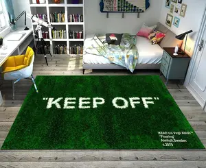 Keep Off Rug,Green Rug,Grass Pattern Rug,Modern Rug,Runner Rug,Home Decor,Area Rug,Aesthetic Rug,Rugs for Living Room,Housewarming Gift