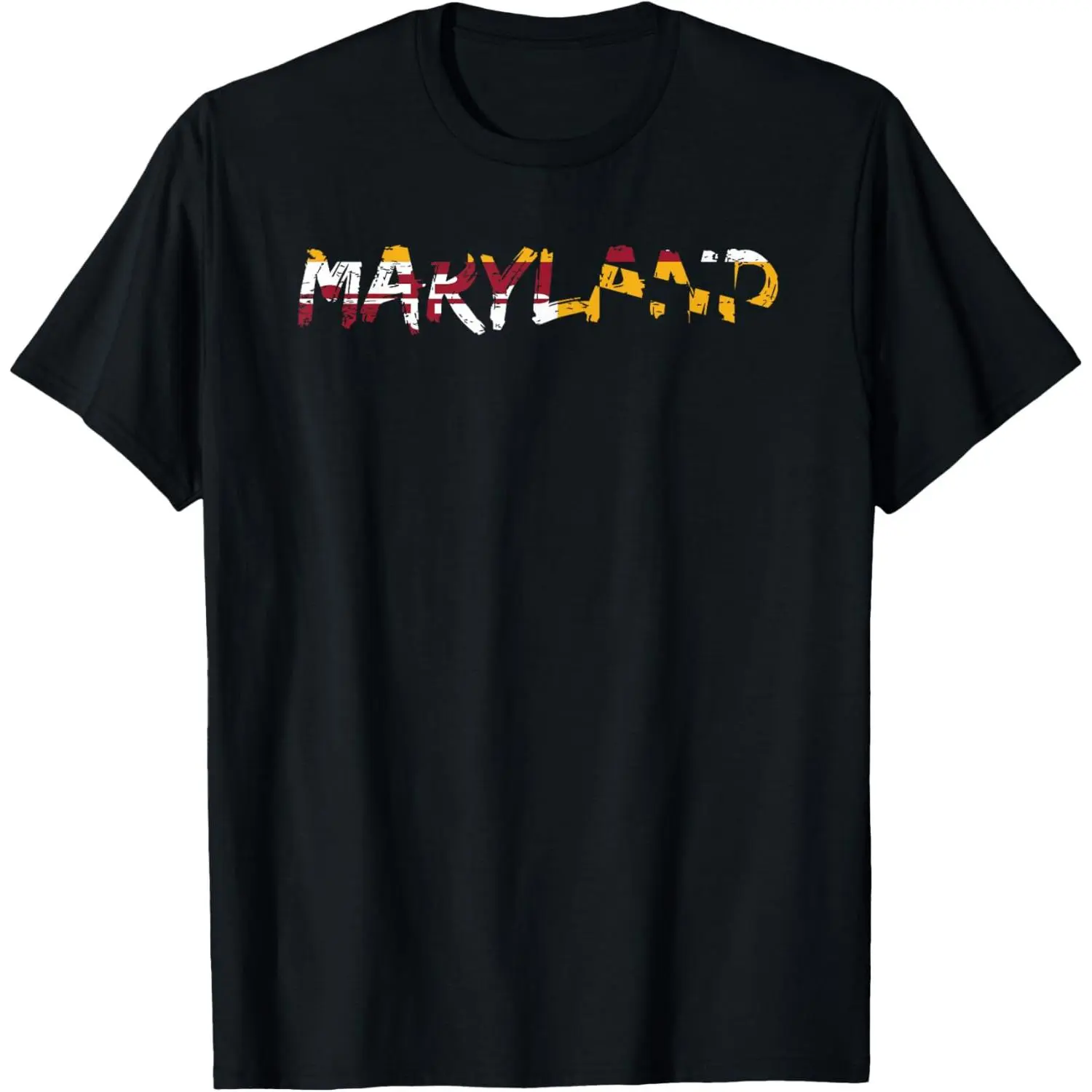 100%cotton Maryland Maryland Flag T-Shirt