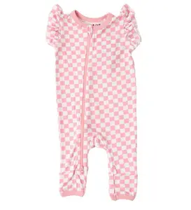 Pink Checks Coverall