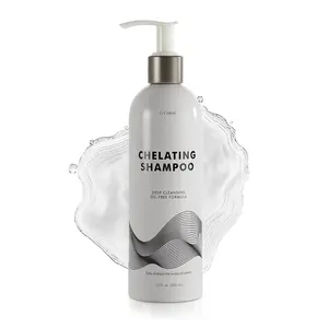 Chelating Shampoo – For Oily Hair & Oily Scalp -Deep Cleansing Clarifying Shampoo- Removes Hard Water Buildup, Chlorine & Residue-Nourishes-No Silicones, No Parabens, Fresh Volume. 12 Fl Oz ( 355 ML)