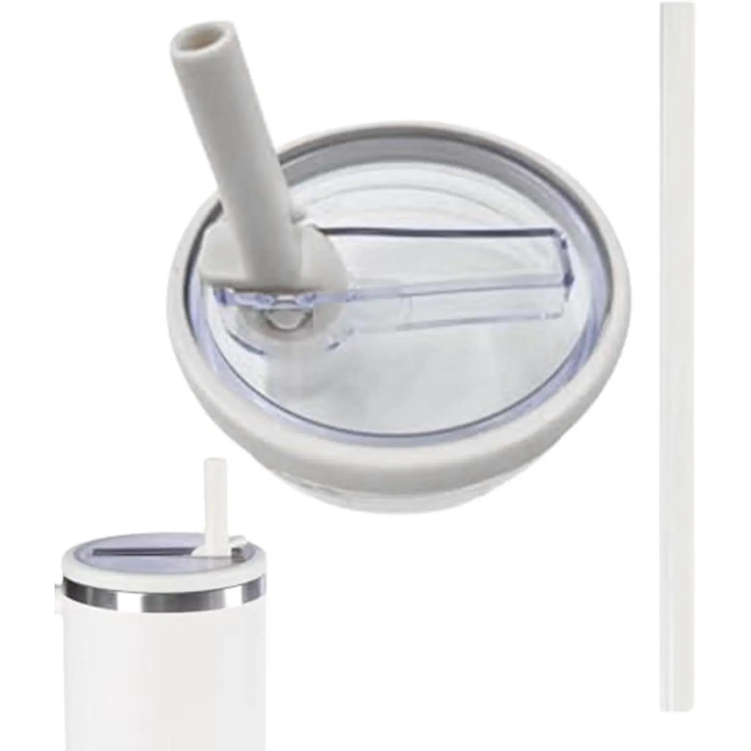 40-ounce sealed replacement cup lid, suitable for Stanley insulated cup, sports cup. Made of high-quality material, it is leak-proof, shock-proof and has a transparent sealing function to prevent leakage.