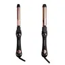FoxyBae Rose Gold Twirl Boss Rotating Curler -  Automatic Curling Iron With Titanium Barrel, Auto Rotating Hair Curler For Fast, Smooth, Silky, Long-Lasting Curls