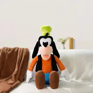 Disney Mickey Series Adorable Goofy Sitting Plush Toy 25"X18.9",Super Soft Collectible Toy,Cute Cartoon Stuffed Animal, Ideal for Bed, Sofa,Daily Cushioning & Leisure Companion,Home Decoration,Christmas Gift,New Year gifts,Kid Gifts,Gifts for Kids(1PC)