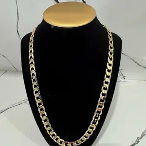 Xuping Men's Gold-Plated Chain Necklace - Stylish and Durable Jewelry for Everyday Wear