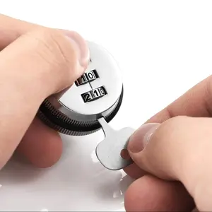1pc 3-Digit Combination Lock Cabinet Cam Lock Password Lock, Zinc Alloy Cabinet File Drawer Locker Cabinet Mechanical Password Lock For Mailbox Cabinet Door, Security Hardware Accessories