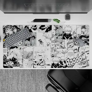 [SALE UP TO 40%] Explosive Resolve -My Hero Academia - Mouse Pad Perfect for a Gift, Present, Holiday, Birthday Japanese Anime