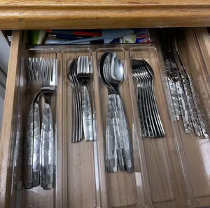 20-Piece Stainless Steel Flatware Silverware Cutlery Set Dishwasher Safe Service for 4