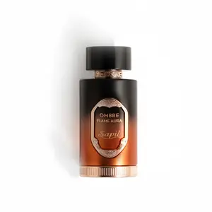 Sapil Ombre Flame Aura Eau De Parfum 100ml – Warm Spicy Amber Woody Fragrance – Long Lasting Unisex Perfume