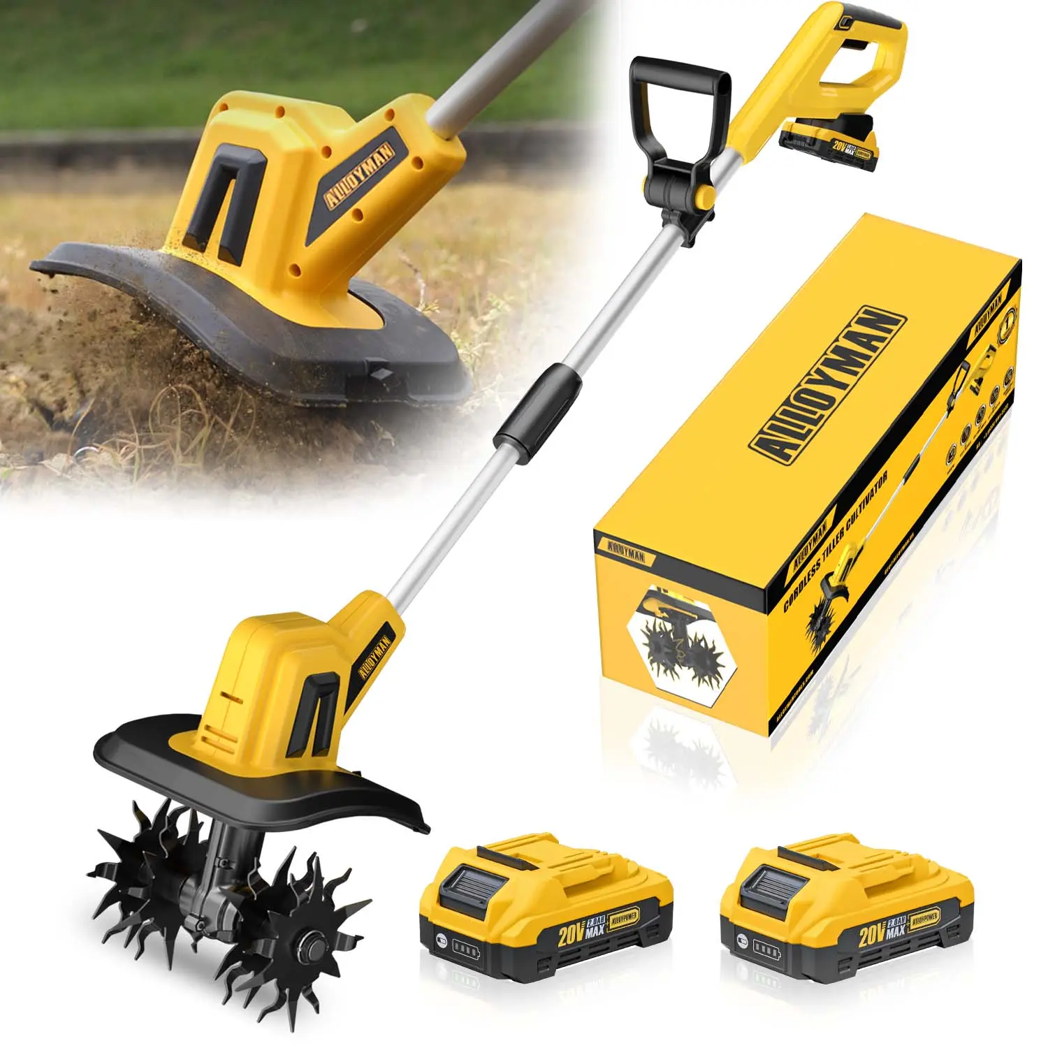 4.0Ah Battery Tiller