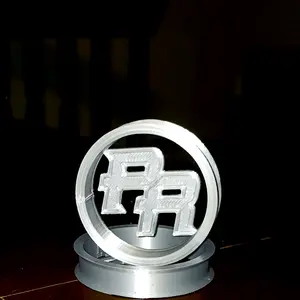 3D-Printed Ear Gauge Plugs - Black Gold & Silver Color, lightweight and stylish
