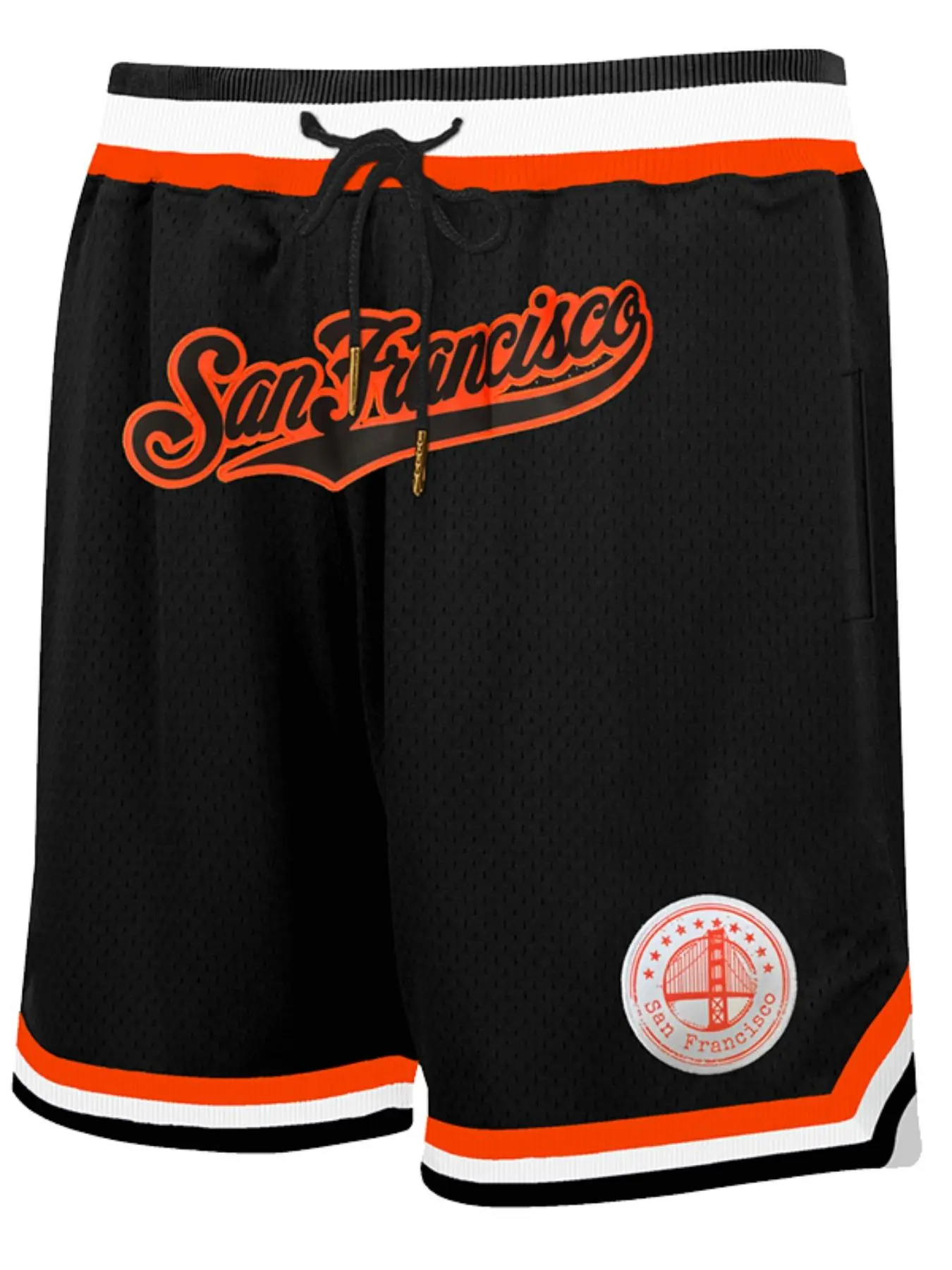 Men's Letter Embroidery Shorts, Graphic Loose Shorts, Casual Loose Zipper Pocket Shorts for Daily Wear, Men's Bottoms for All Seasons, Logo Shorts
