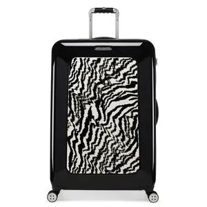 Ted baker Women's Hardside Checked-Large 4-Wheel Large Luggage