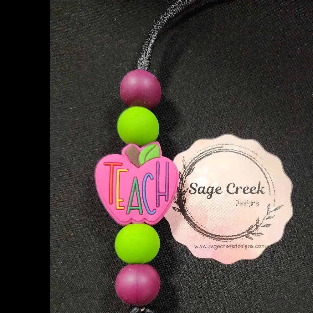 Custom Lanyards - Unique Design Office Identification Badge Supplies, Cute Look Teacher Gifts, Ideal Gift for Teacher