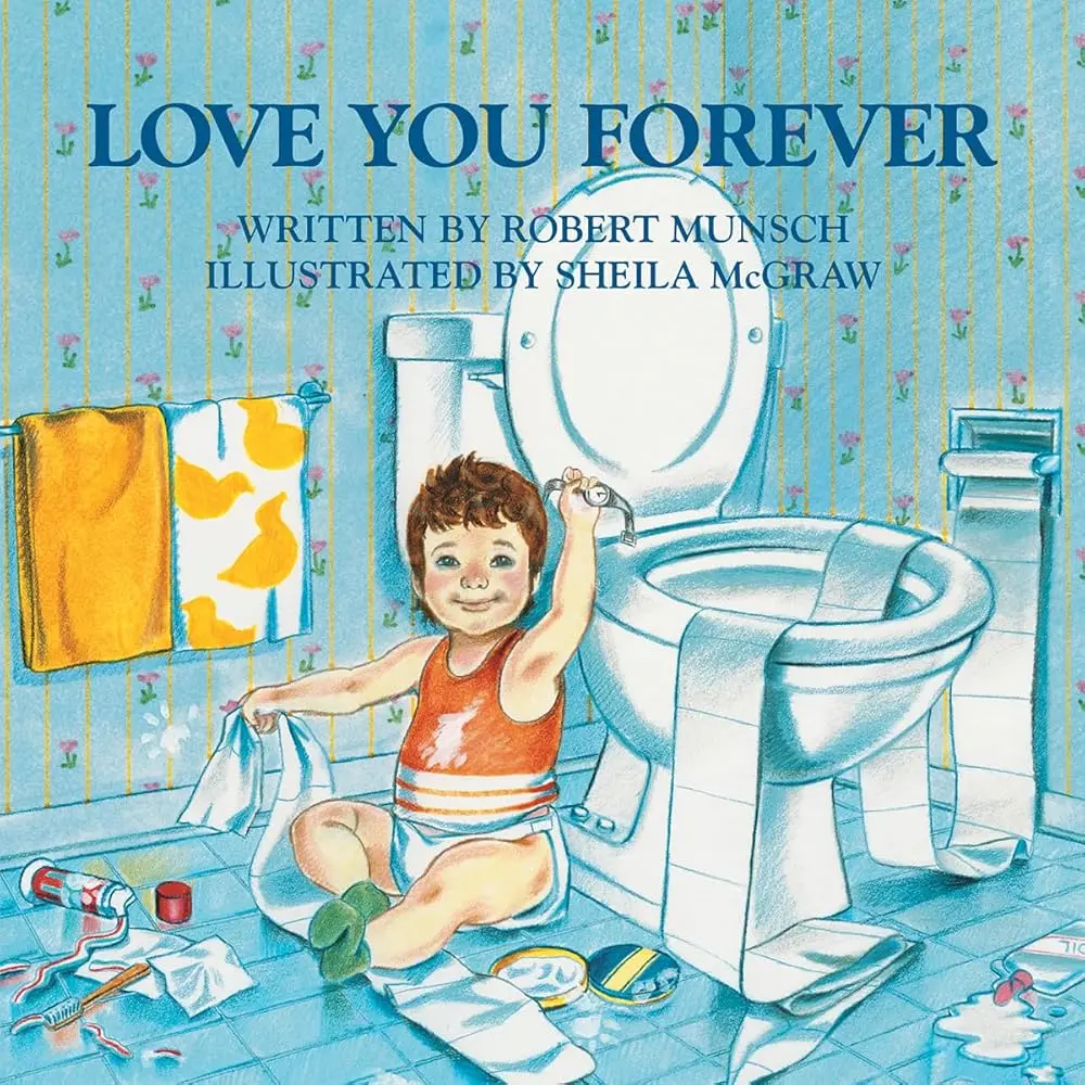 Love You Forever - Children's Literature & Art Paperback Book, 8x8 in, Illustrated Pages for Young Readers, Children’s Books