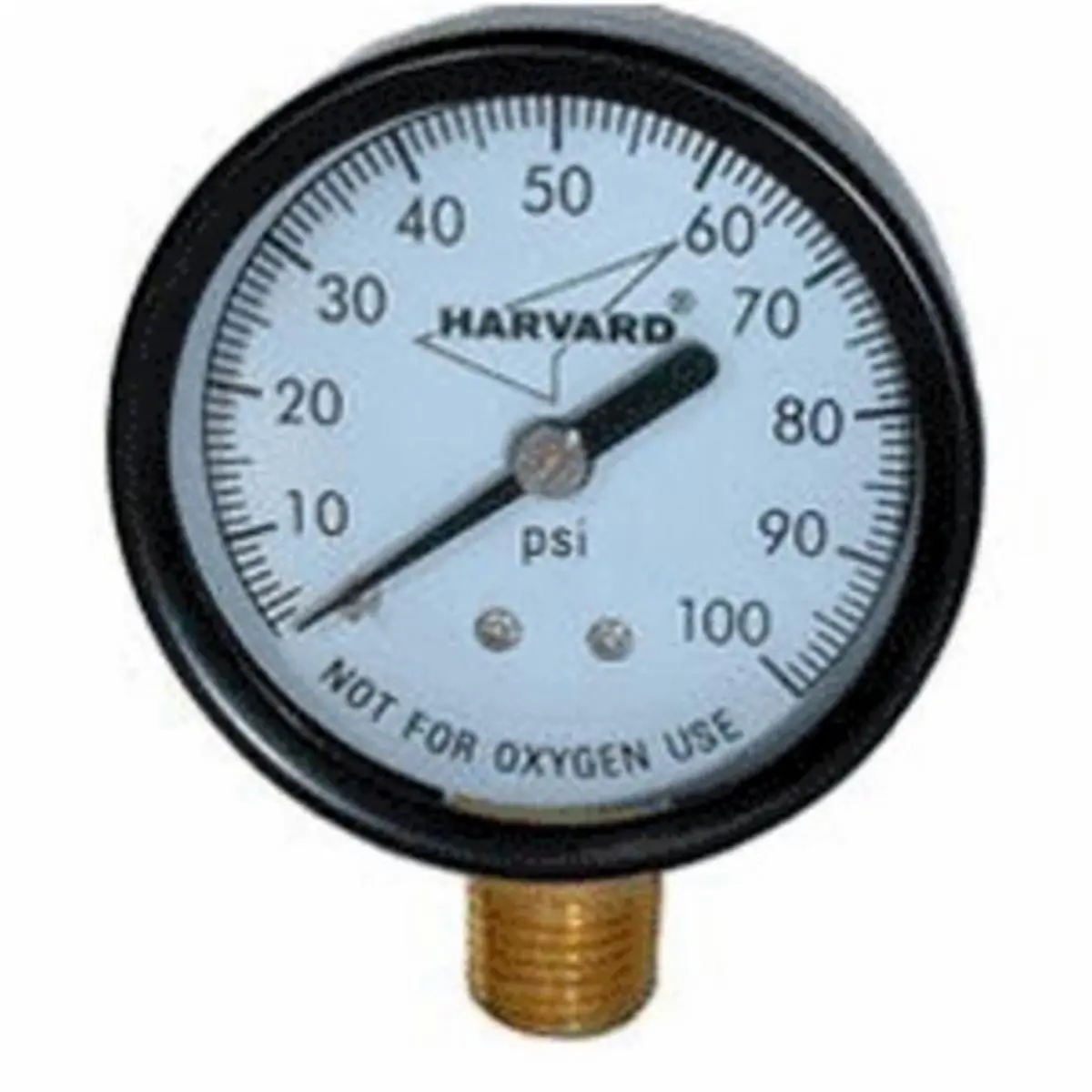 American Granby Rugged Vertical Pressure Gauge, Harvard, 200 lbs Capacity, 1/4" Lower MIP Thread, 0.25 in. Specification