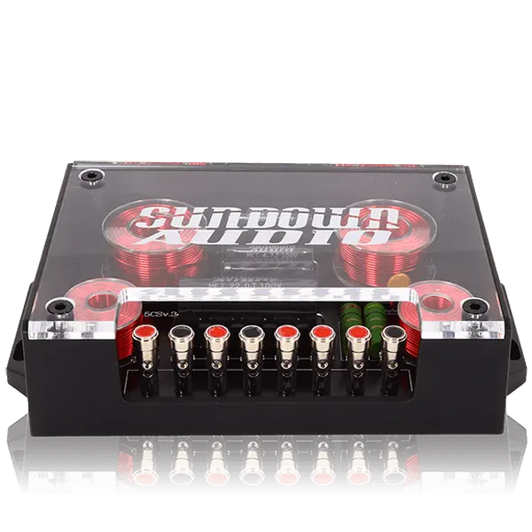 Sundown Audio SA6.5CSV3 6.5" Component Mid-Range Loudspeaker - High Power Component Speakers, 125W per Side, Cast Metal Construction, Linear Excursion, Adjustable Smooth Sound Tweeters, 24dB/Octave Crossover, Automotive Car Audio Sound Upgrade, Watts, Alu