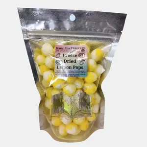Lemon Pops (Freeze Dried Candy) - Zesty. Tart. Bright. Crisp. Sweet. Magical.