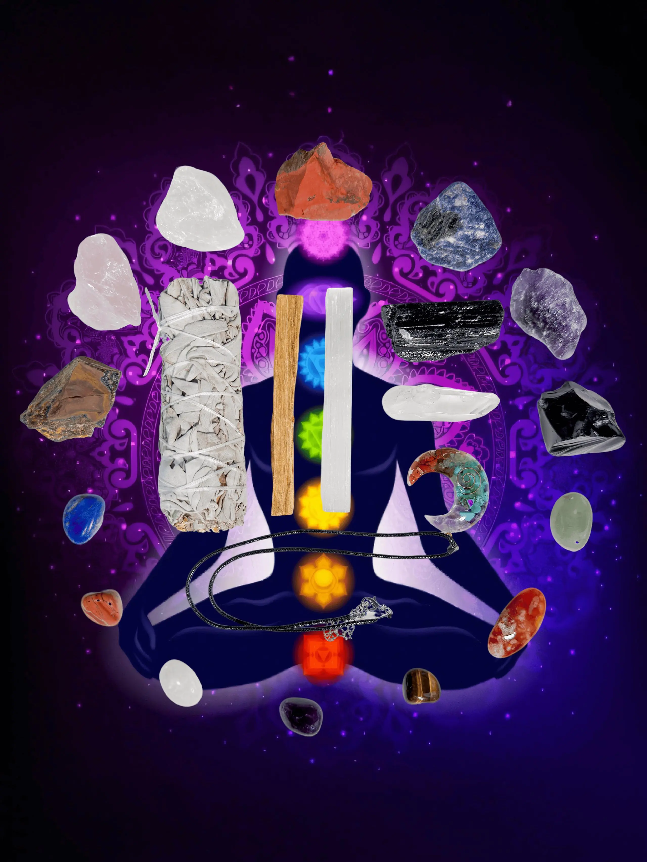 Healing Crystals Set, 21Pcs Crystals include Healing Stones, 7 Chakra Stones Kit for Beginners, Raw Protection Reiki Spiritual Energy Meditation Natural Gem with Storage Box, Crystals Gifts for Women, Holiday Gifts