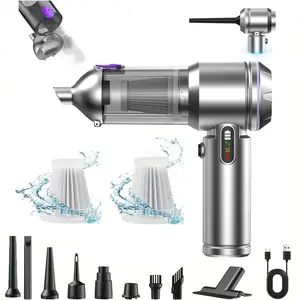 Multifunctional Car Vacuum Cleaner, Suitable for Cars, Home Floors, Office, Camping, Computer Keyboard Cleaning, Strong Suction, Handheld Cordless Vacuum