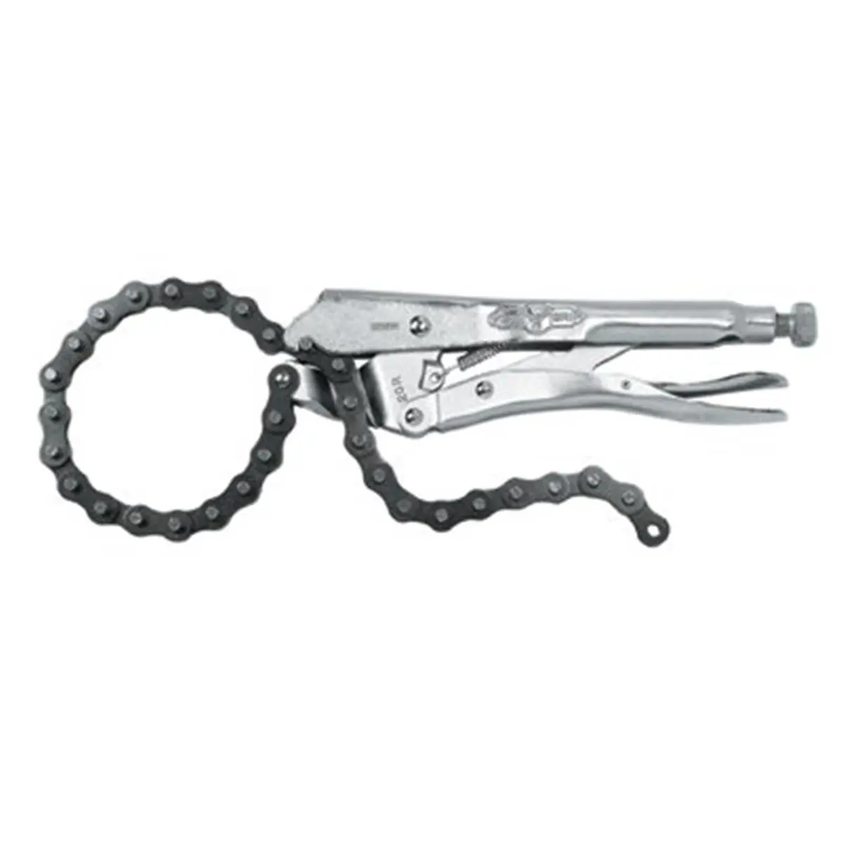 Irwin Vise-Grip 586-20R 9-in Alloy Steel Adjustable Chain Vise Pliers with Guarded Release Trigger - Construction Tool for Awkwardly Shaped Pieces, Durable Secure Grip Locking Applications