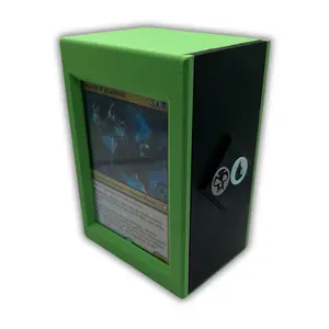 Deck View 60: 3D-Printed Deck Box for TCG (60 Card double sleeved)