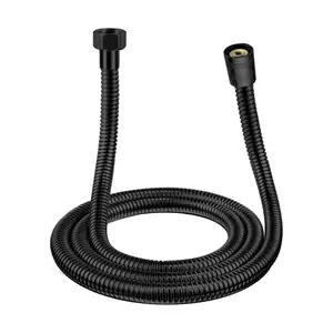 Stainless Steel Shower Hose, 1 Count Bathroom Universal Shower Head Replacement Hose, Bathroom Supplies