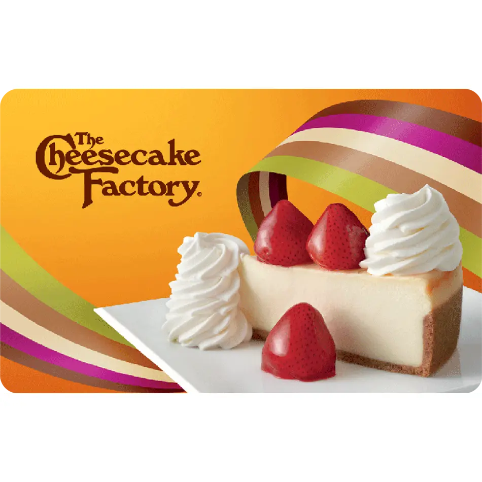 The Cheesecake Factory eGift Card | Dinner, Desserts, Brunch & Cocktails
