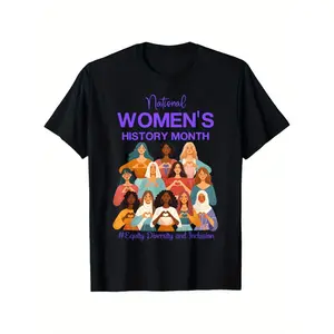 Empowerment Celebratory TShirt Featuring Equality Theme Perfect for Women's History Month Gifts